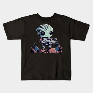 Garrus Vakarian Kids T-Shirt